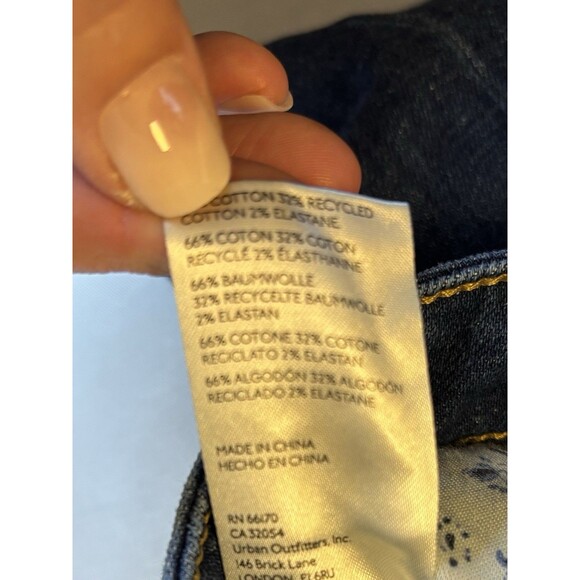 MAEVE by Anthropologie Wide Leg High Rise Jeans Women 27 Medium Wash 5-Pocket - Picture 8 of 12